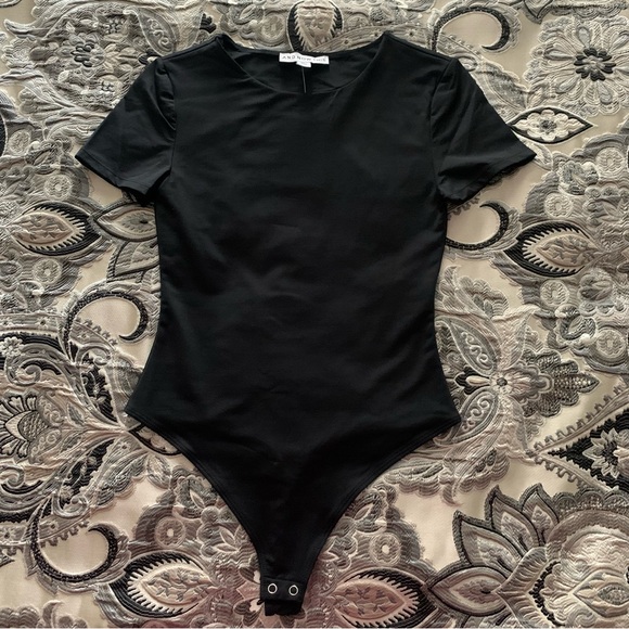 and now this Tops - NWT | And Now This Black Body Suit